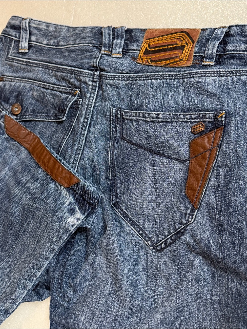 Shift Live Out Loud Torque Reinforced Motorcycle Moto Riding Jeans Men’s 36x32